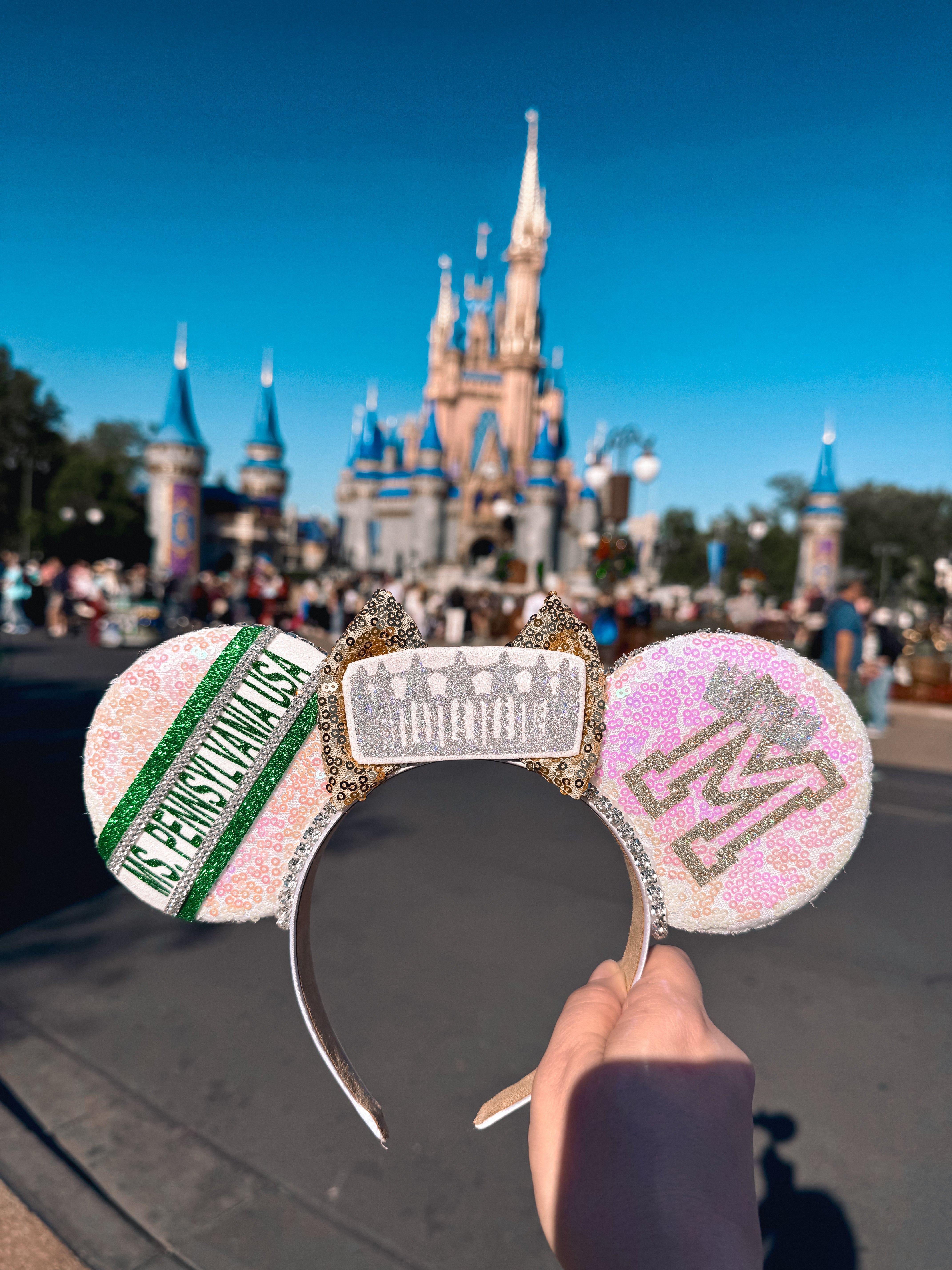 Pageant Sash Mouse Ears