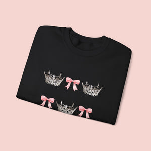 Miss Volunteer America Crown & Bow Crewneck Sweatshirt