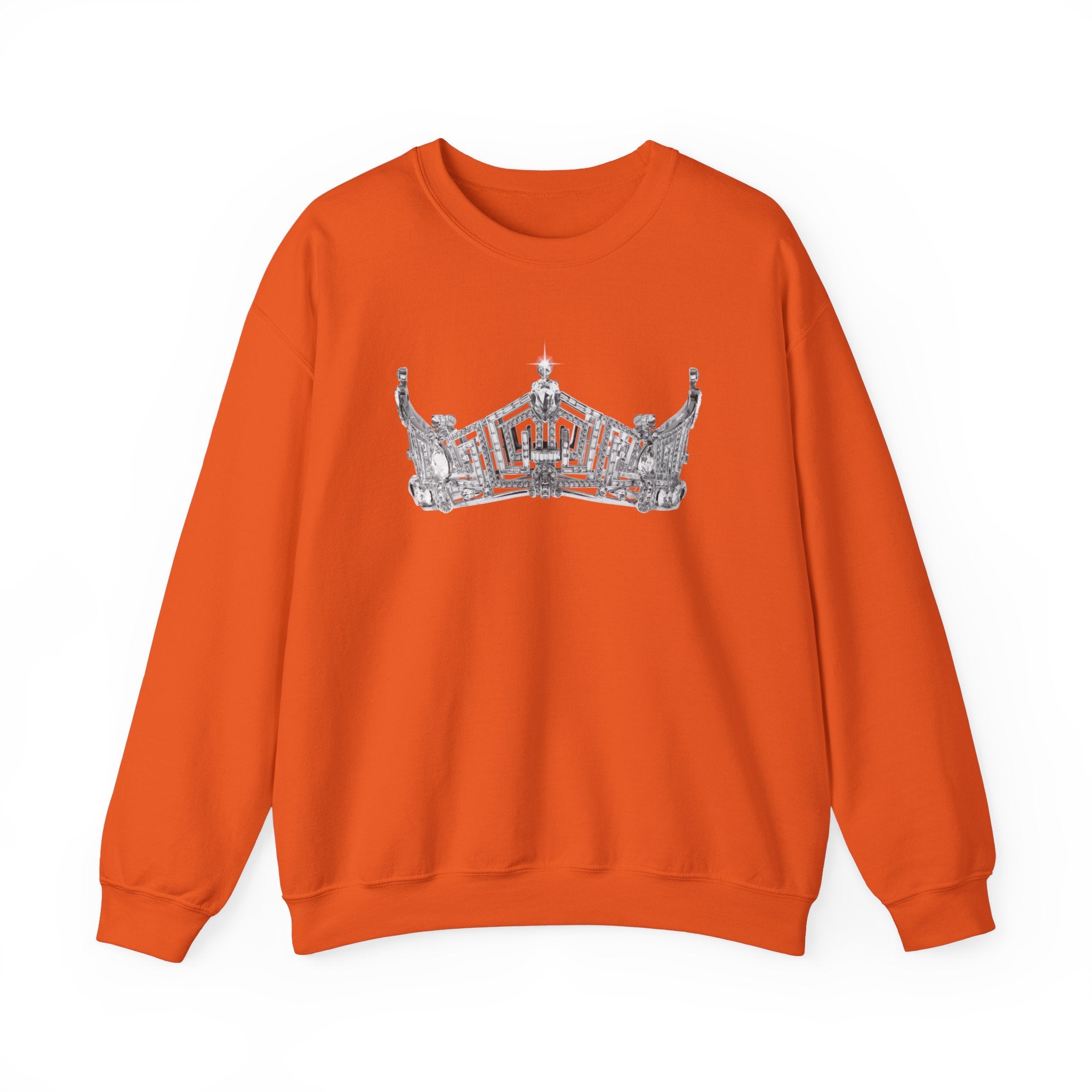 Miss America Crown Crewneck Sweatshirt