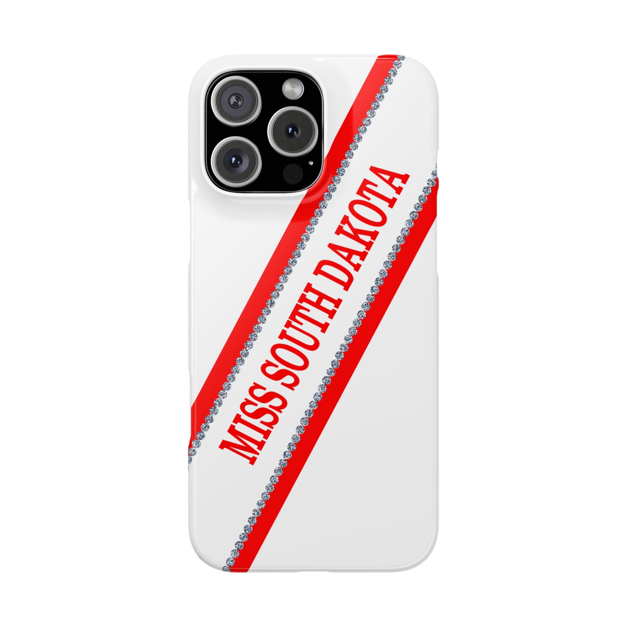 USA National Miss Title Sash Phone Case