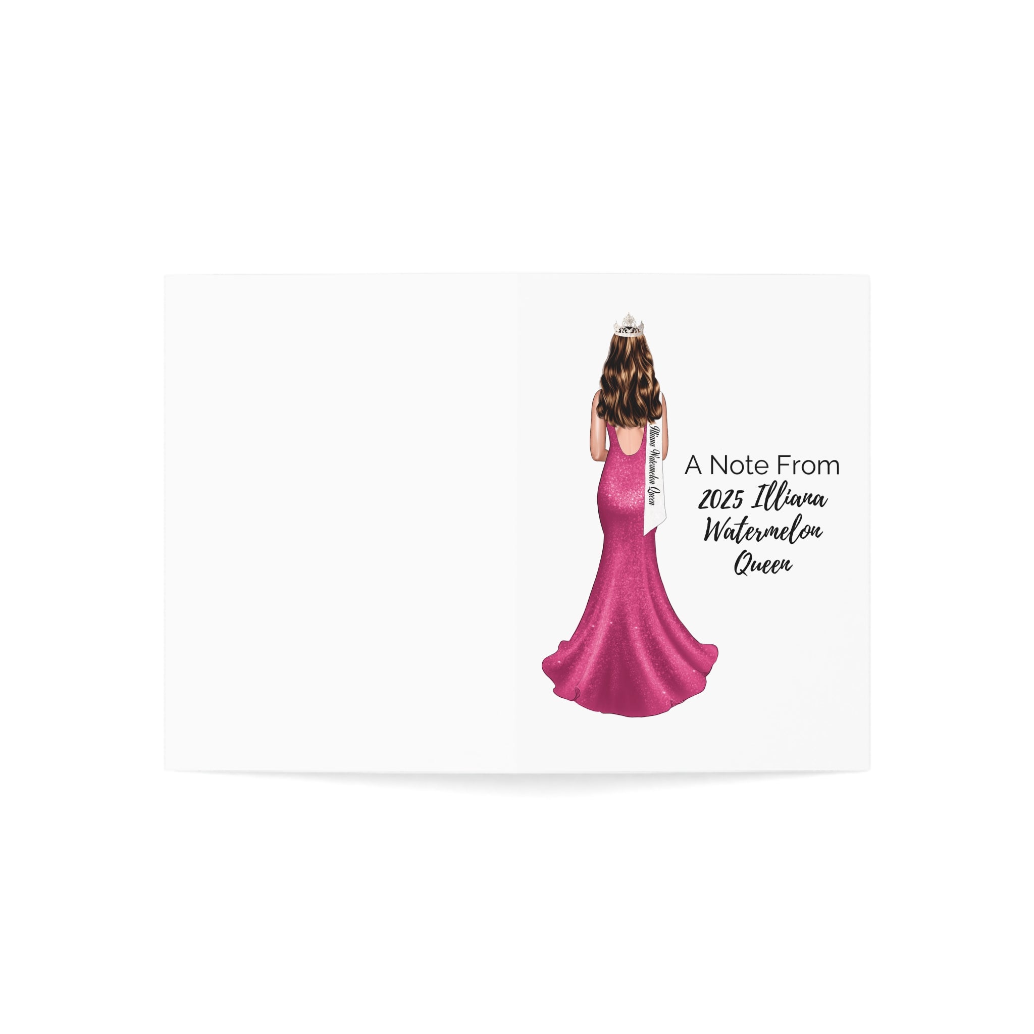 Illiana Watermelon Queen Notecards