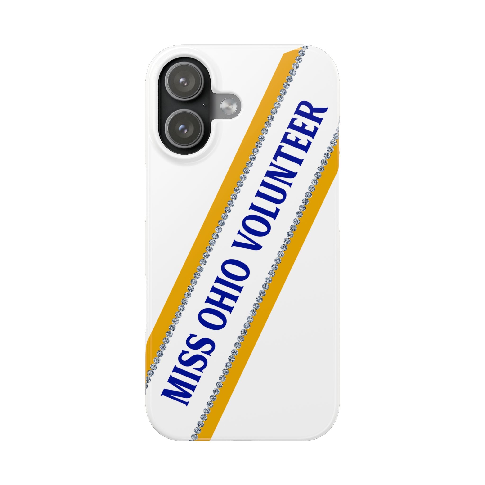 Miss Volunteer America Title Sash Phone Case
