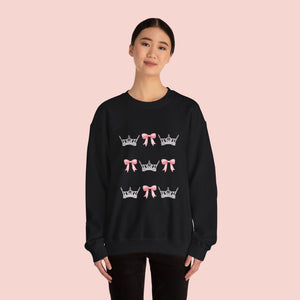 Miss America’s Teen Crown & Bow Crewneck Sweatshirt