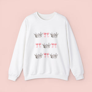 Miss Volunteer America Crown & Bow Crewneck Sweatshirt