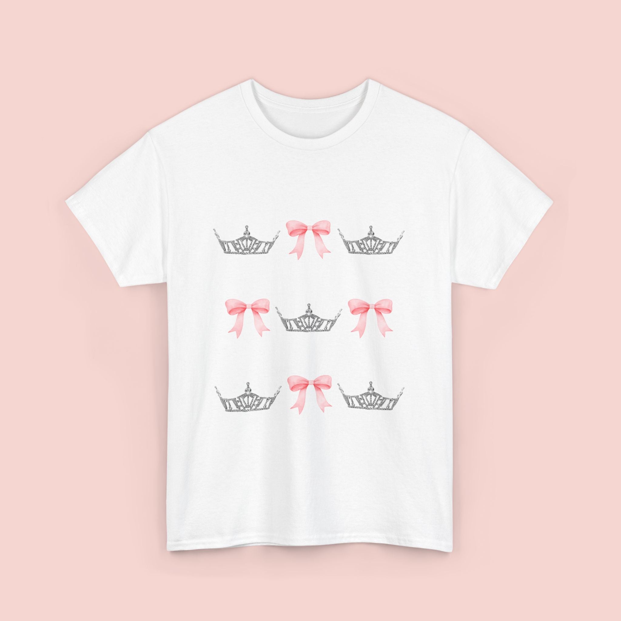 Miss America Local Crown & Bow Tee