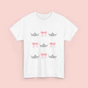 Miss America Local Crown & Bow Tee