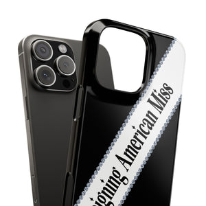 Reigning American Miss Title Sash Phone Case