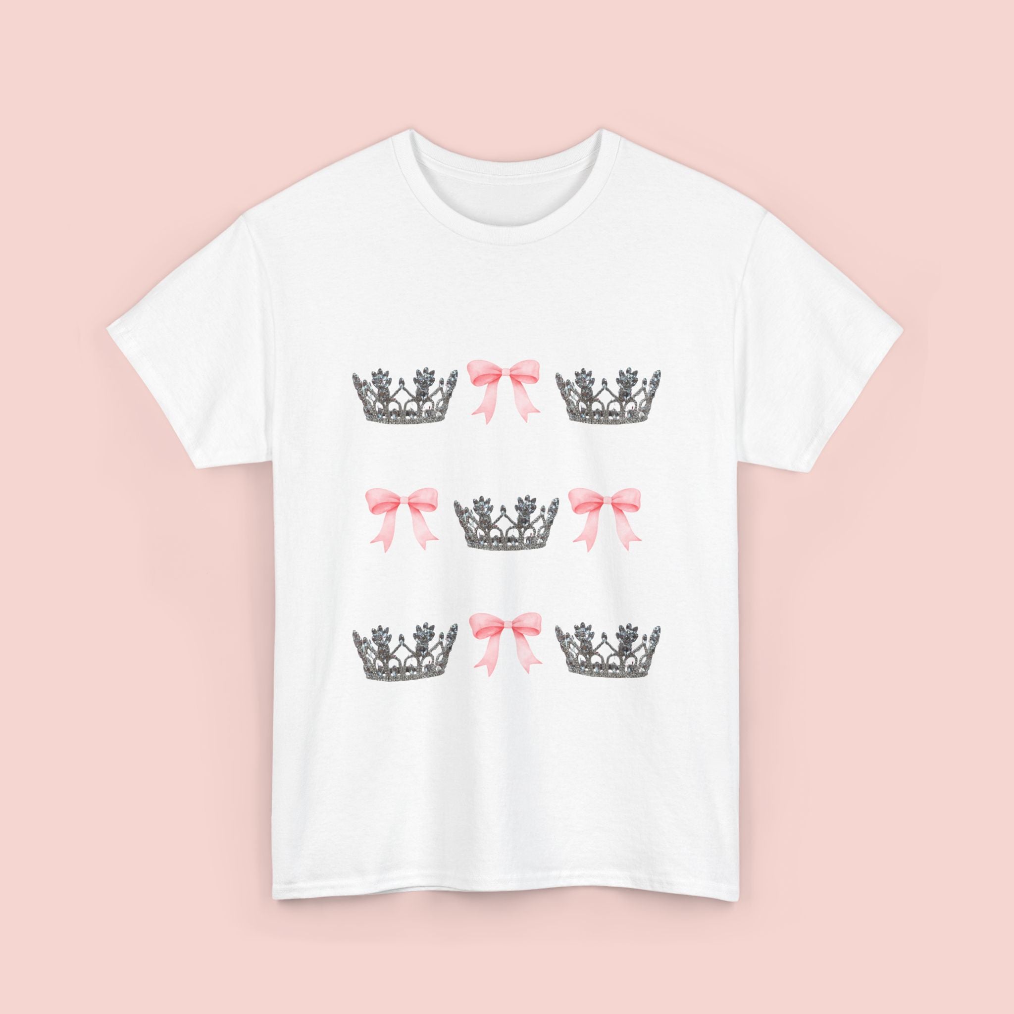 USA National Miss Crown & Bow Tee