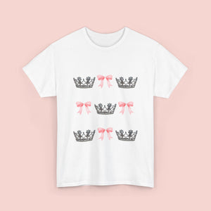 USA National Miss Crown & Bow Tee