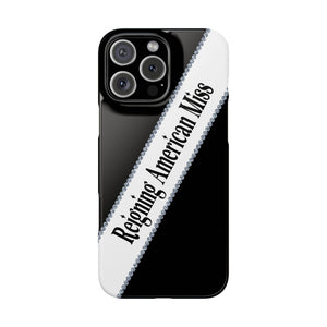 Reigning American Miss Title Sash Phone Case