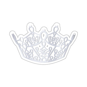 Miss Volunteer America Crown Kiss-Cut Stickers