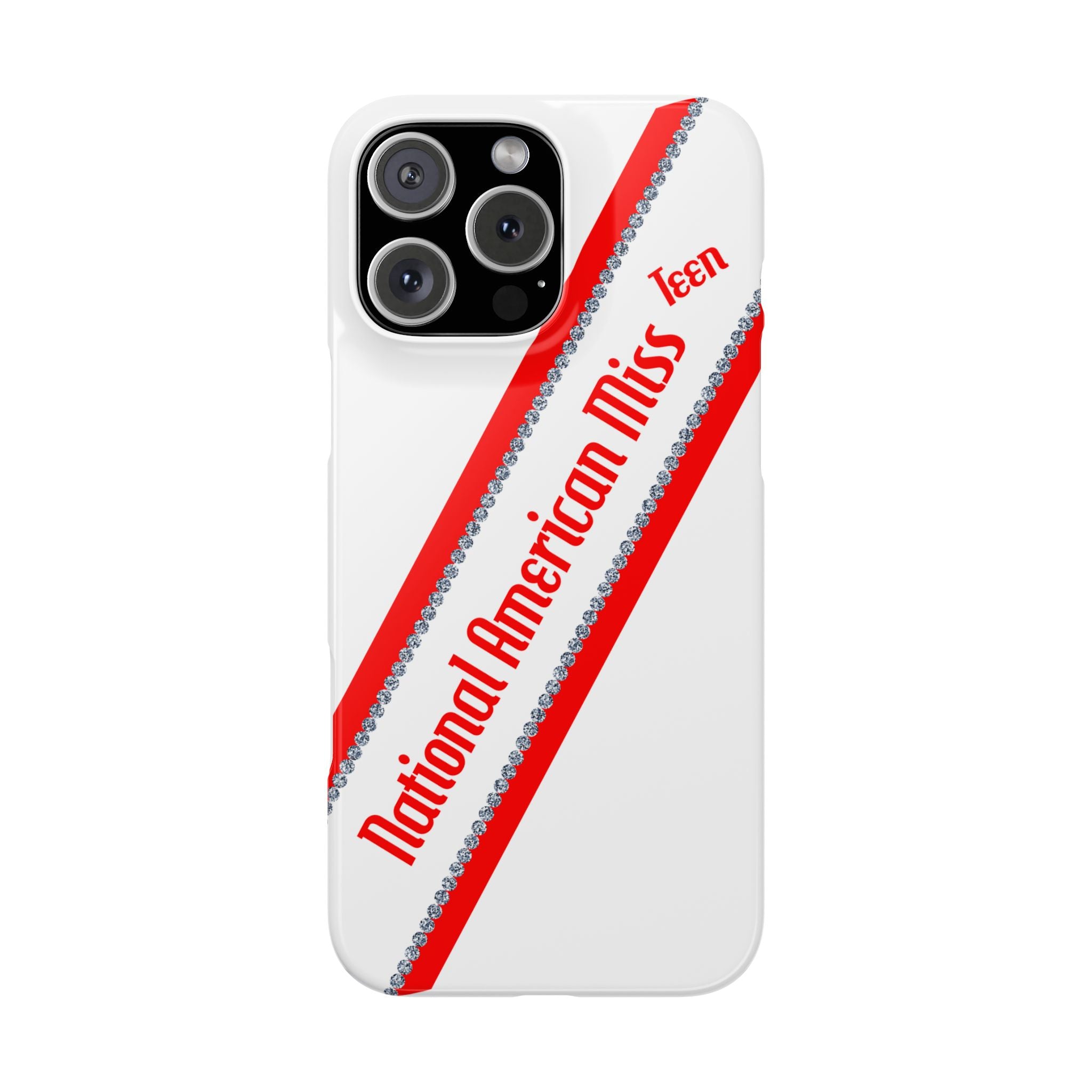 National American Miss Title Sash Phone Case