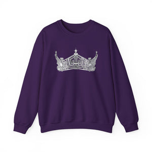 Miss America Crown Crewneck Sweatshirt