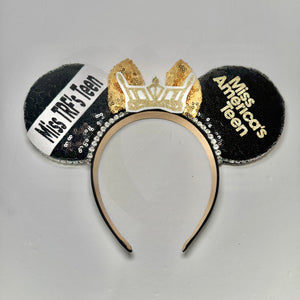 Pageant Sash Mouse Ears