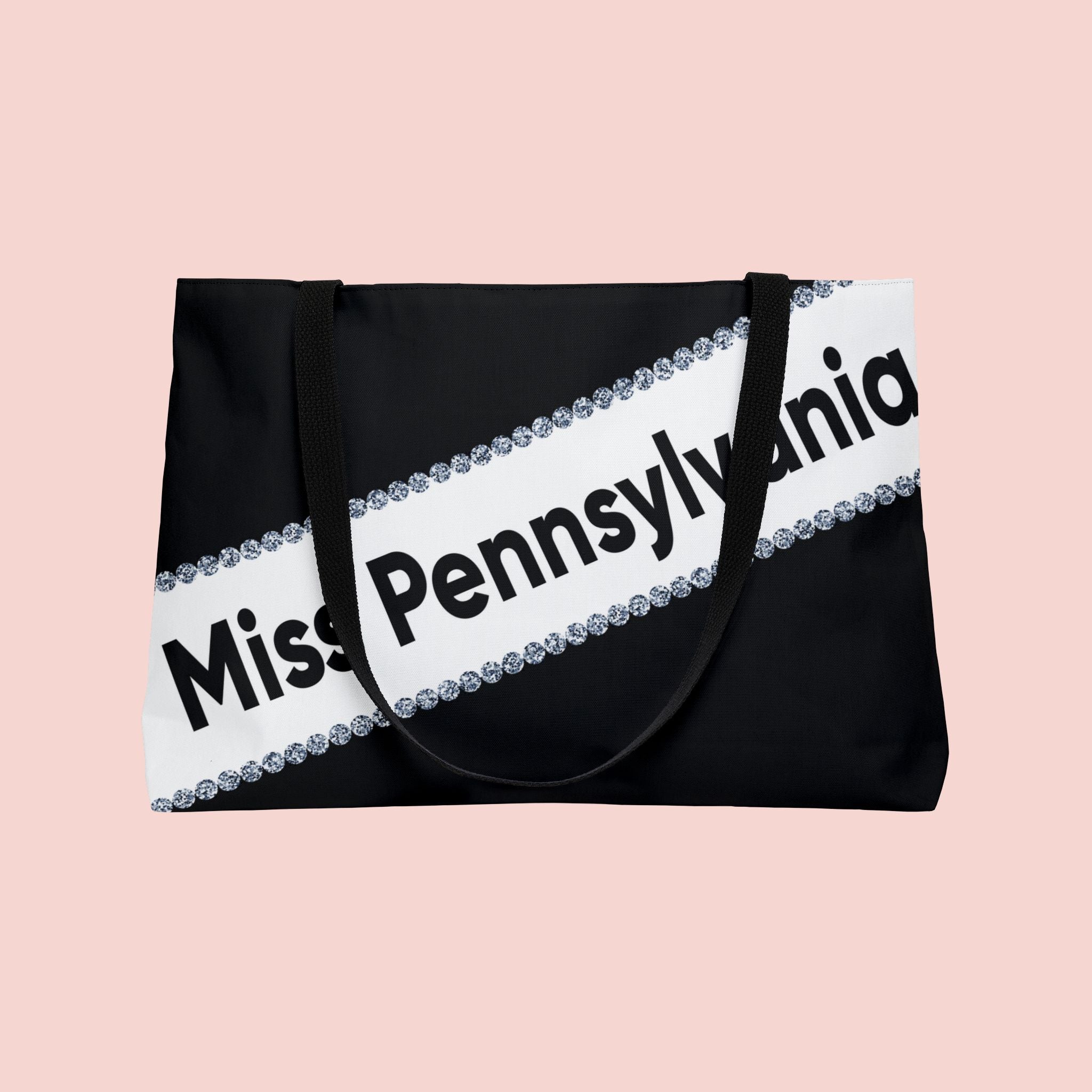 Miss America Sash Weekender Tote Bag