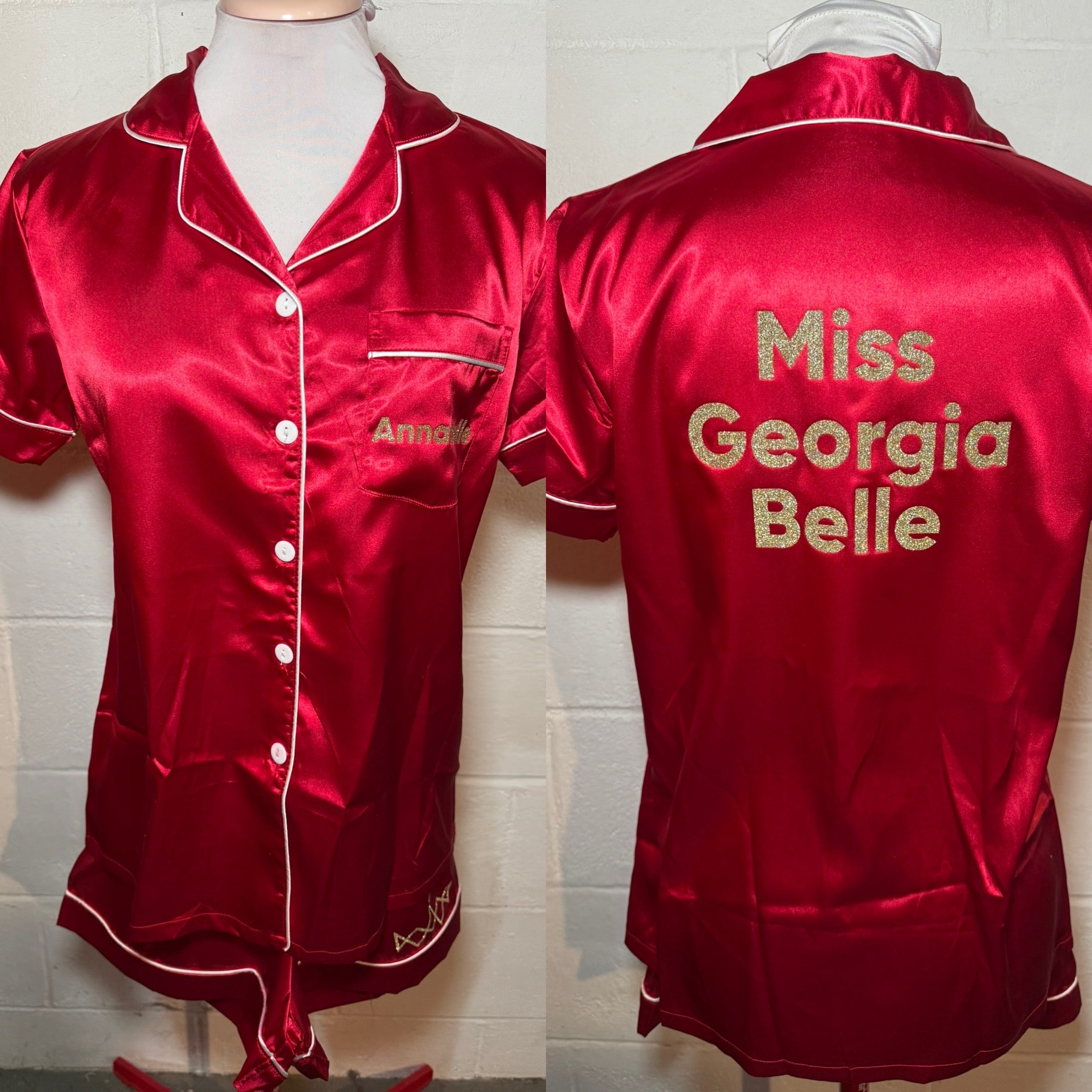 Miss America Title Pajama Sets