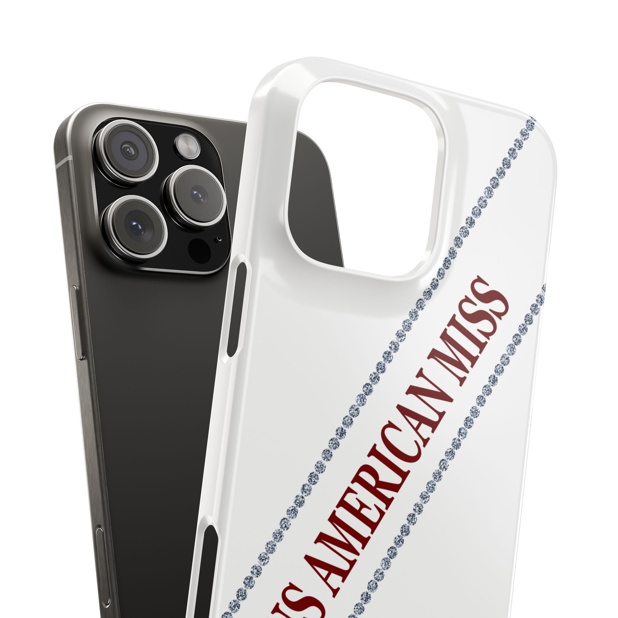 US American Miss Title Sash Phone Case