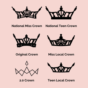 Miss America Heart Crown Tee