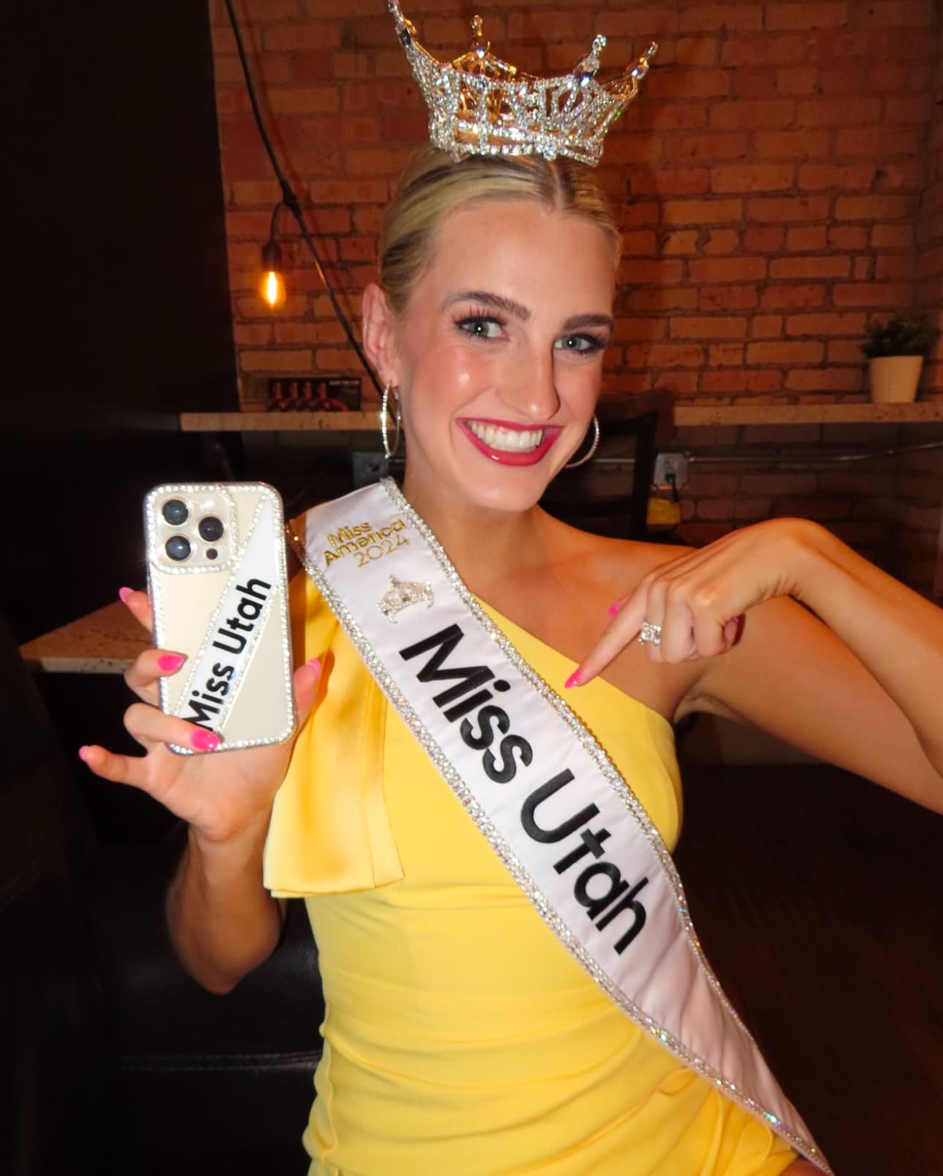 Miss America Title Phone Case