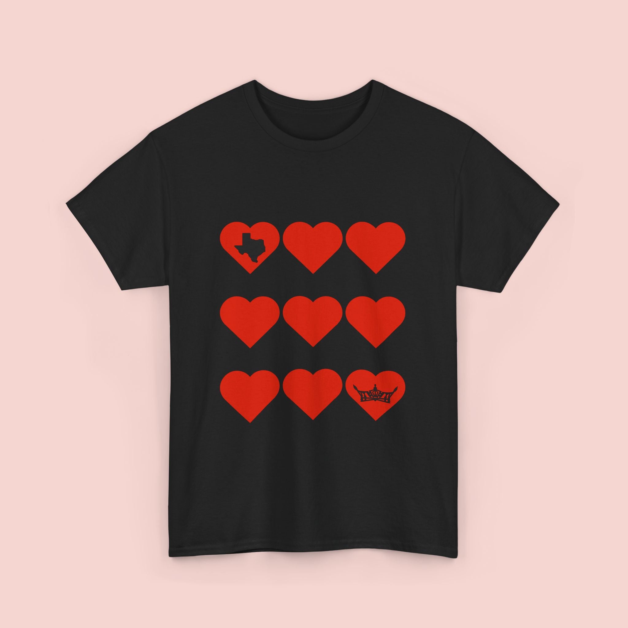 Miss America Heart Crown Tee