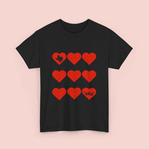 Miss America Heart Crown Tee