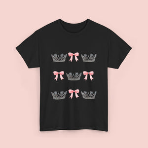 USA National Miss Crown & Bow Tee