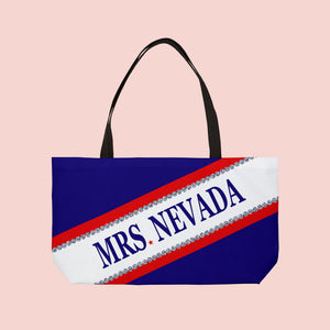 Mrs. America Sash Weekender Tote Bag