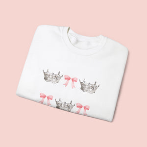 Miss Volunteer America Crown & Bow Crewneck Sweatshirt