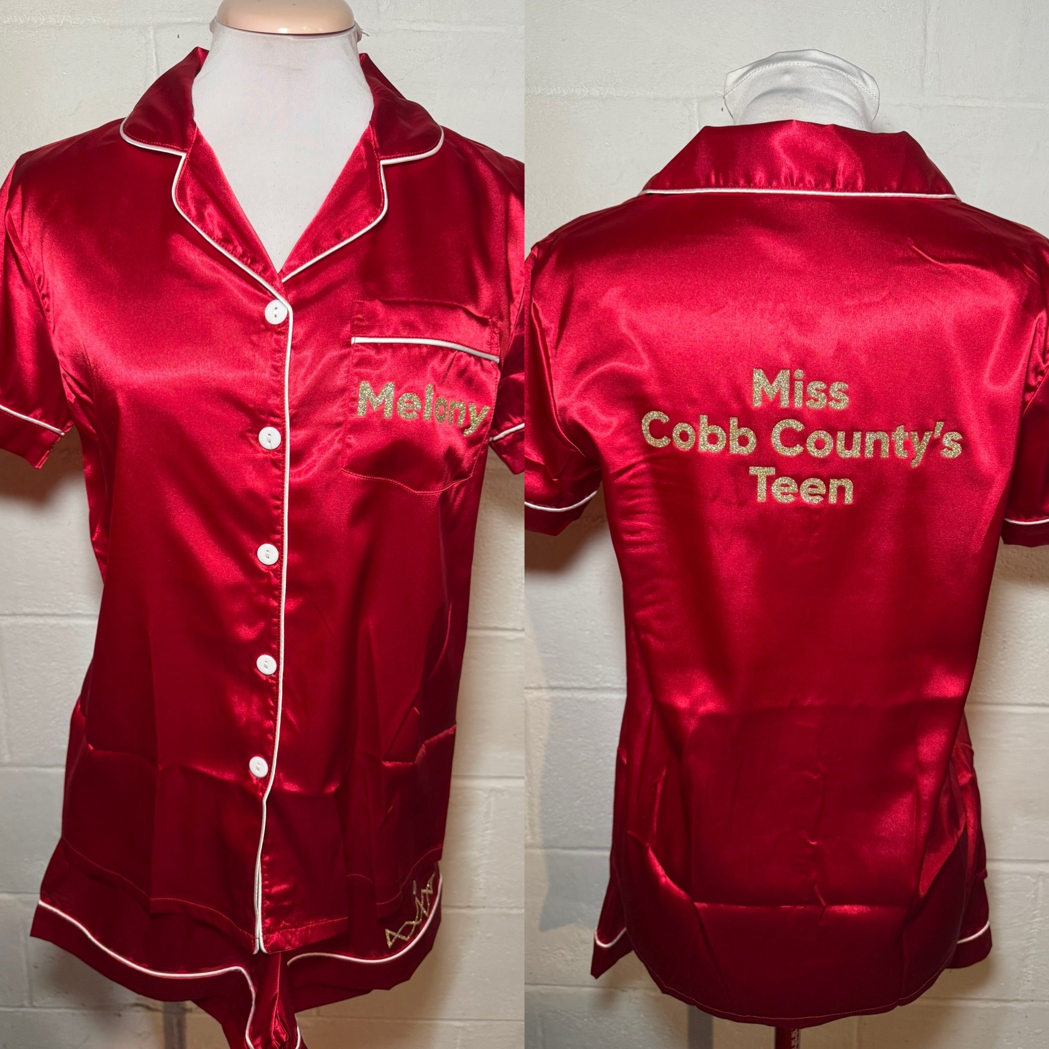 Miss America Title Pajama Sets