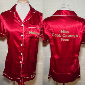 Miss America Title Pajama Sets