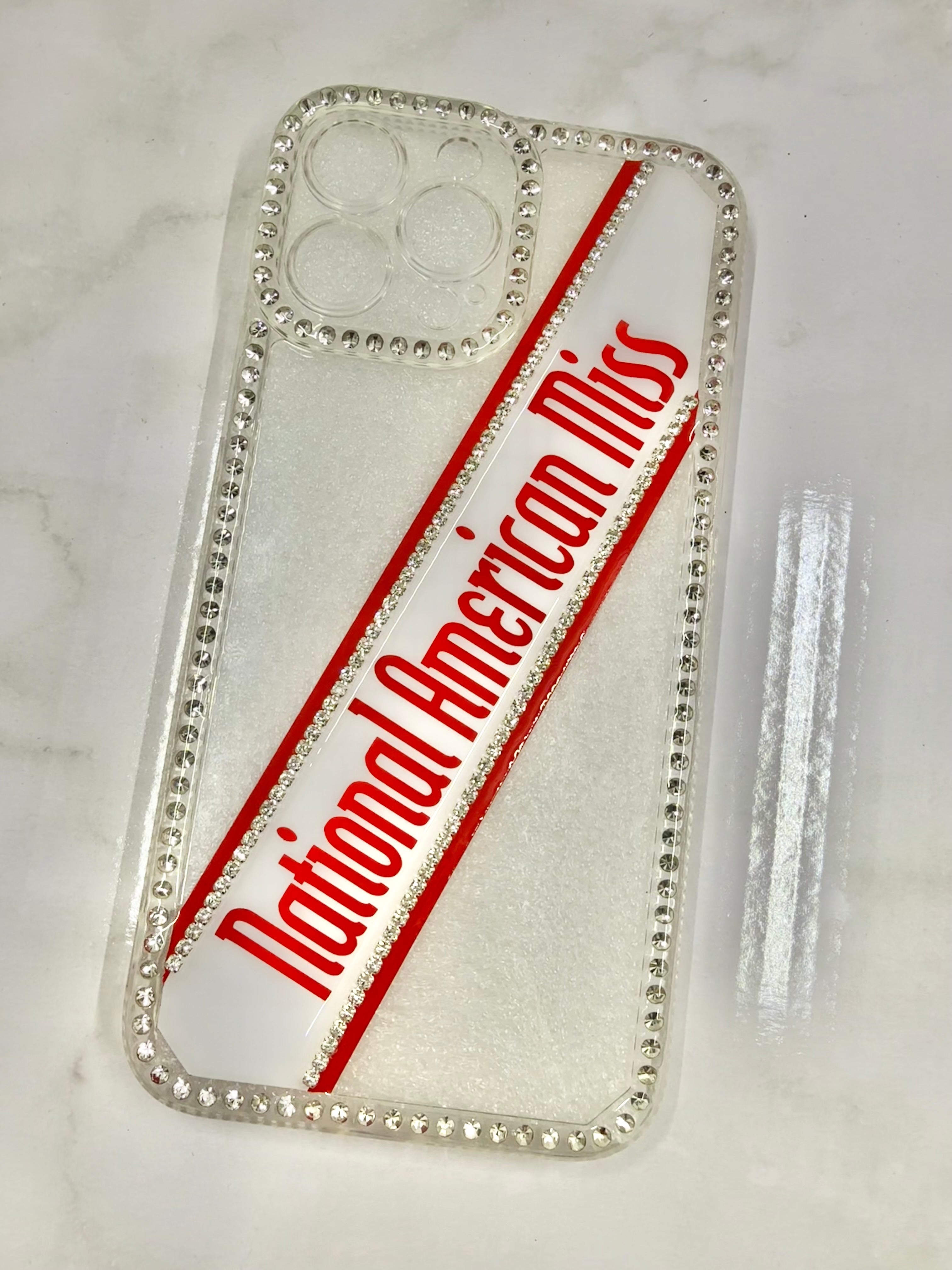 National American Miss Title Phone Case