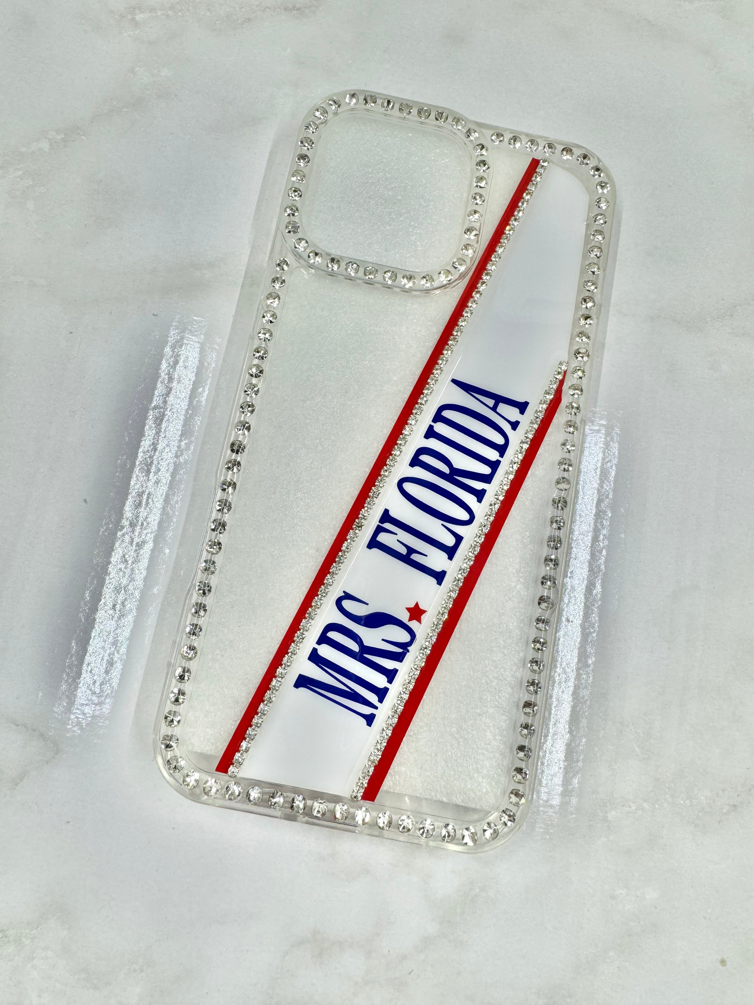 Mrs. World/Mrs. America/Miss for America Strong Title Phone Case