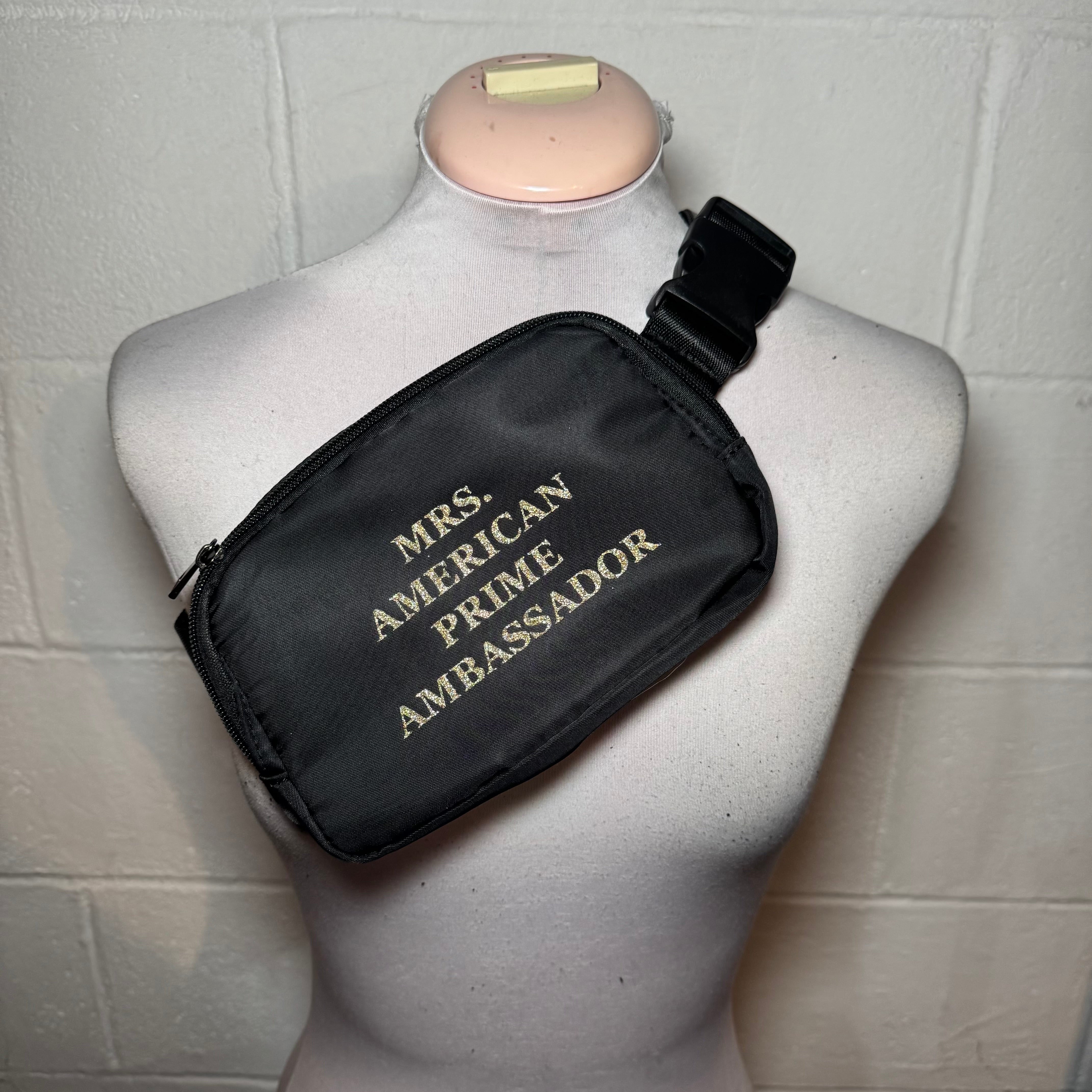 Personalized Title Belt Bag