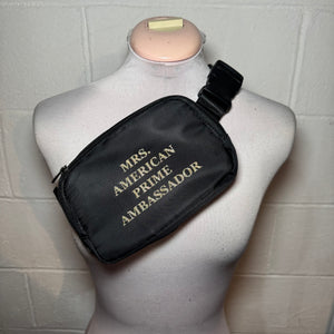 Personalized Title Belt Bag