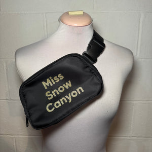 Personalized Title Belt Bag