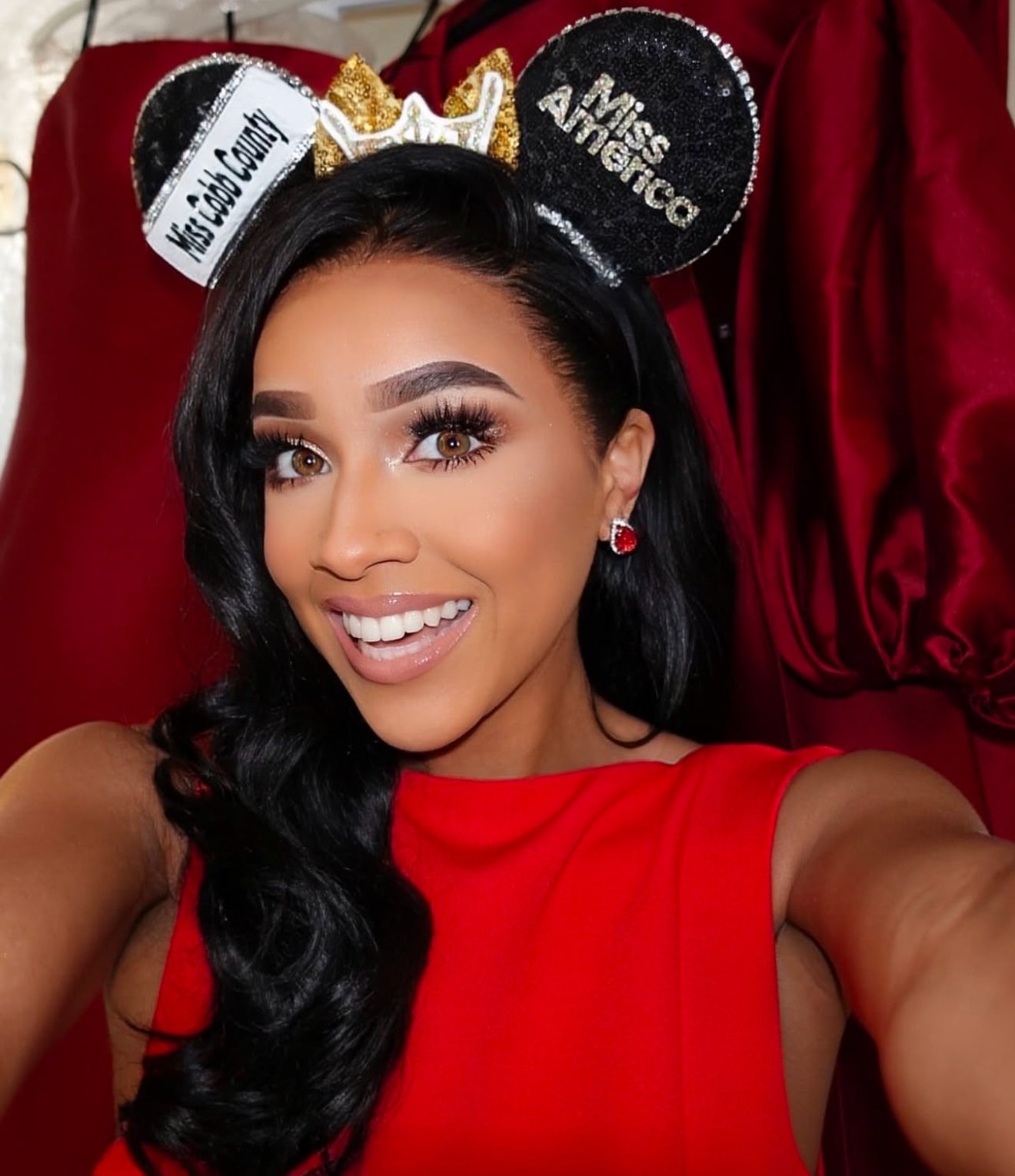 Pageant Sash Mouse Ears