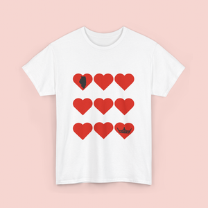 Miss America Heart Crown Tee