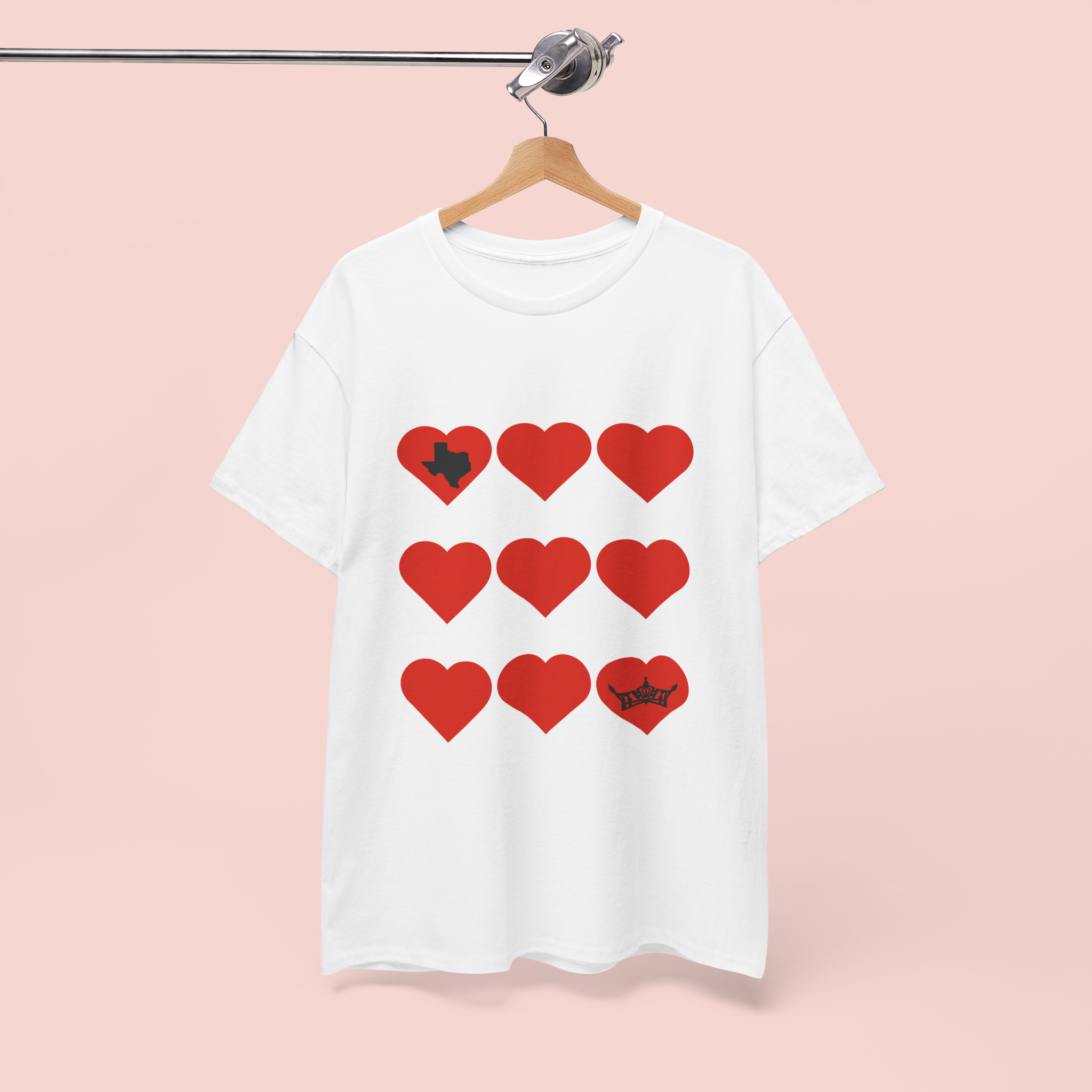 Miss America Heart Crown Tee