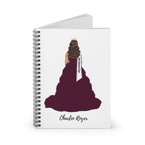 Pageant Titleholder Drawing Spiral Notebook