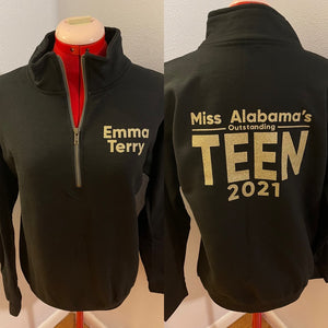 Miss America’s Outstanding Teen 1/4 Zip Sweatshirt