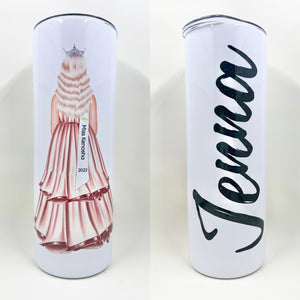 Pageant Drawing Skinny Tumbler