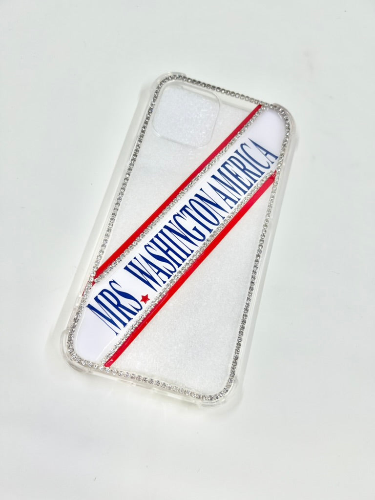 Mrs. World/Mrs. America/Miss for America Strong Title Phone Case