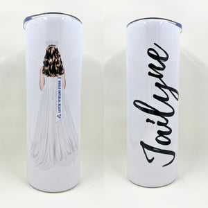 Pageant Drawing Skinny Tumbler