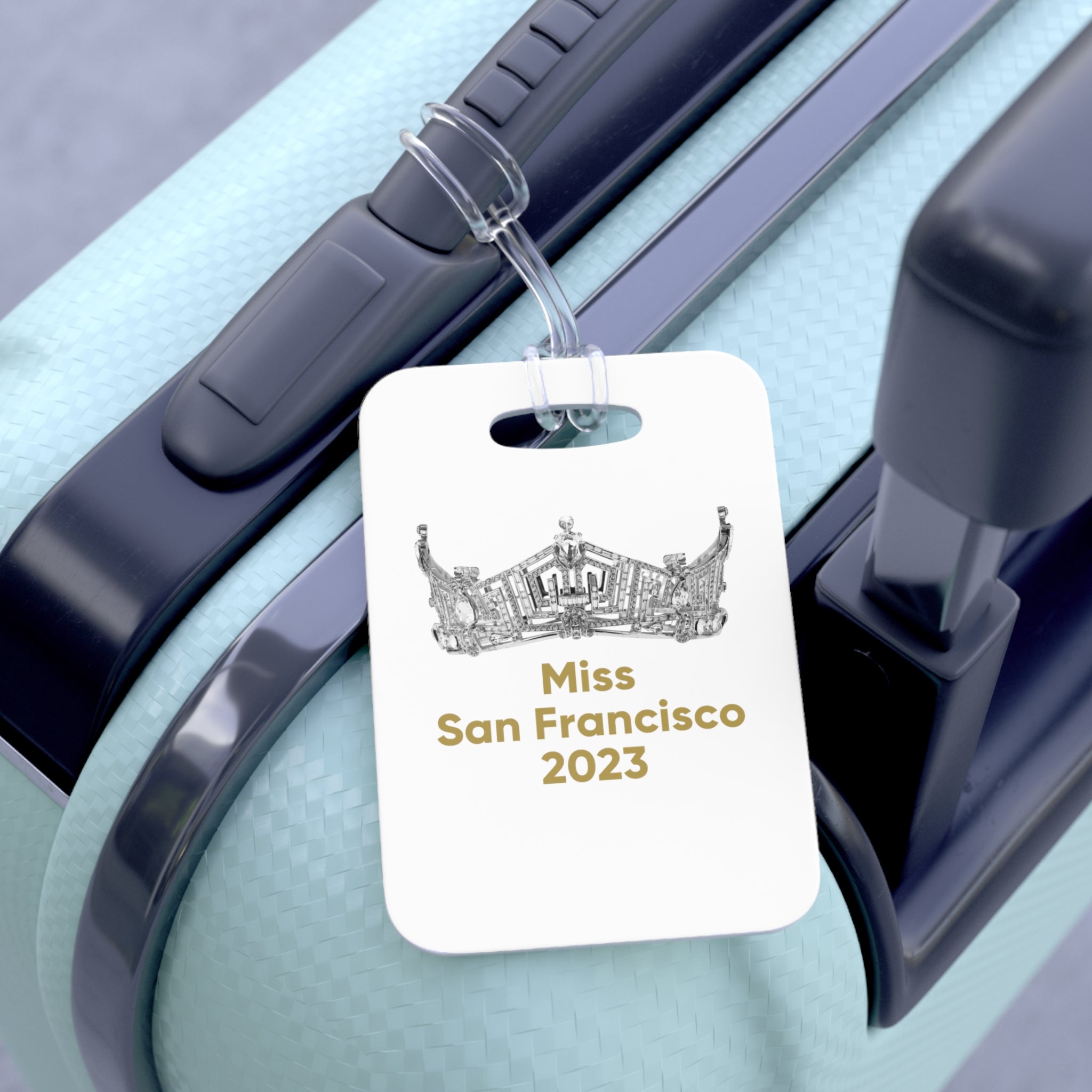 Miss America Title Luggage Bag Tag