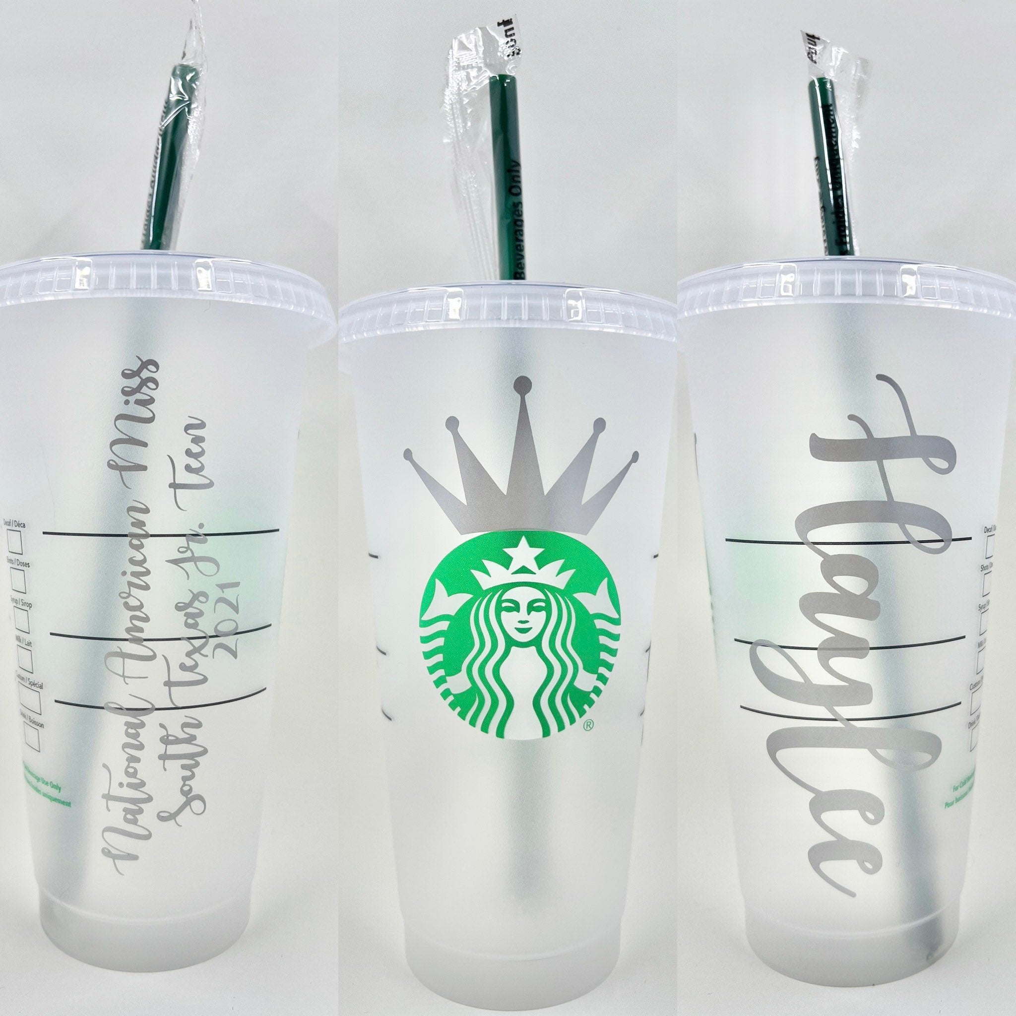 National American Miss Starbucks Cup