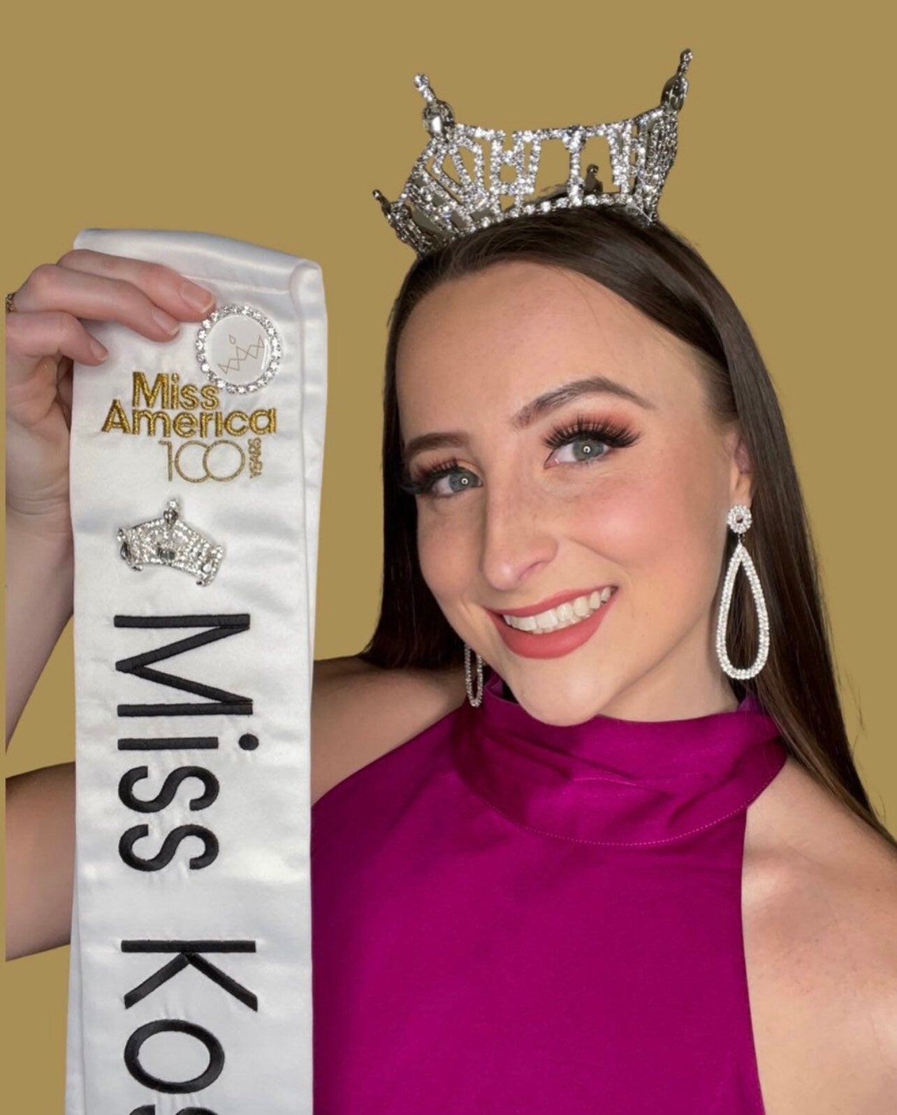 Miss America Crown Magnet