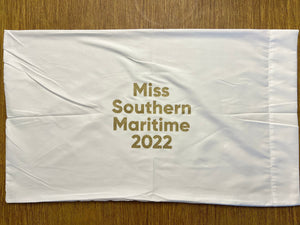Miss America Title Pillowcase