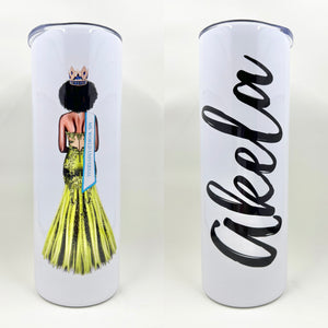 Pageant Drawing Skinny Tumbler