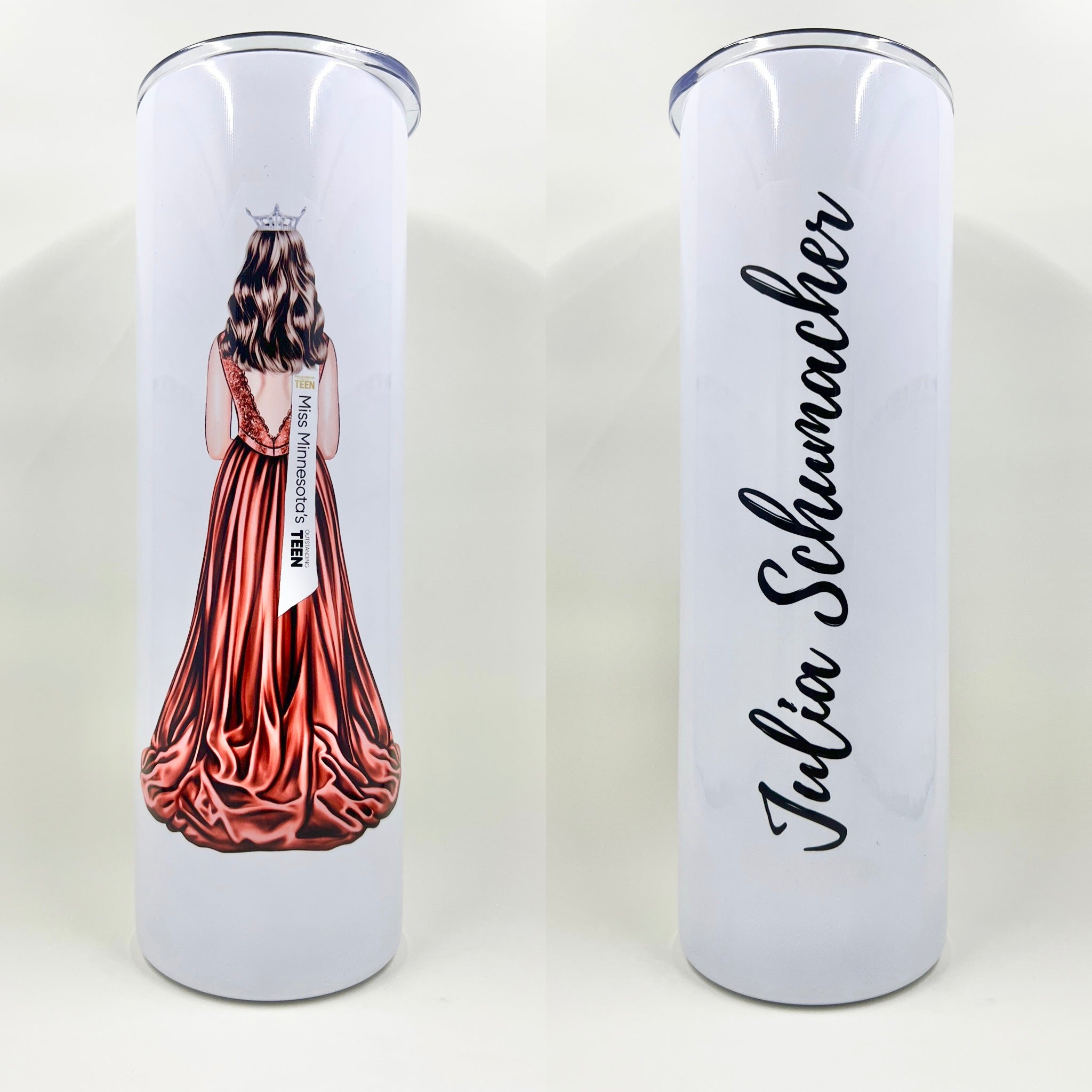 Pageant Drawing Skinny Tumbler